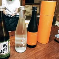 前半④麒麟山試飲日本酒